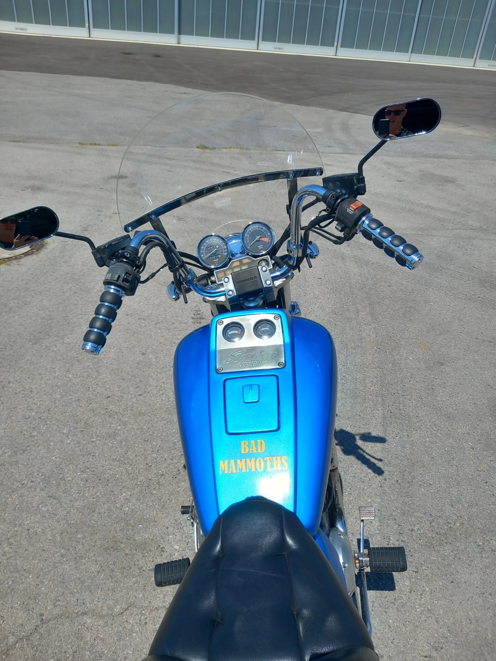 Honda Shadow vt 1100, снимка 6 - Мотоциклети и мототехника - 55557237