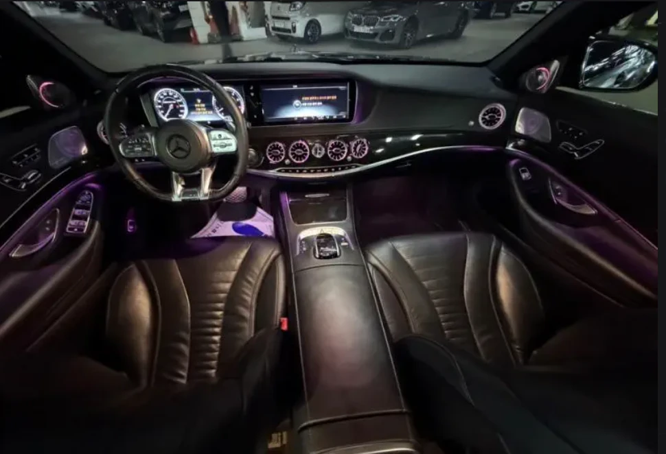 Mercedes-Benz S 500 S63 AMG FACE | DVD | BURMESTER | MATTE BLACK  | Mobile.bg � ����������� 7
