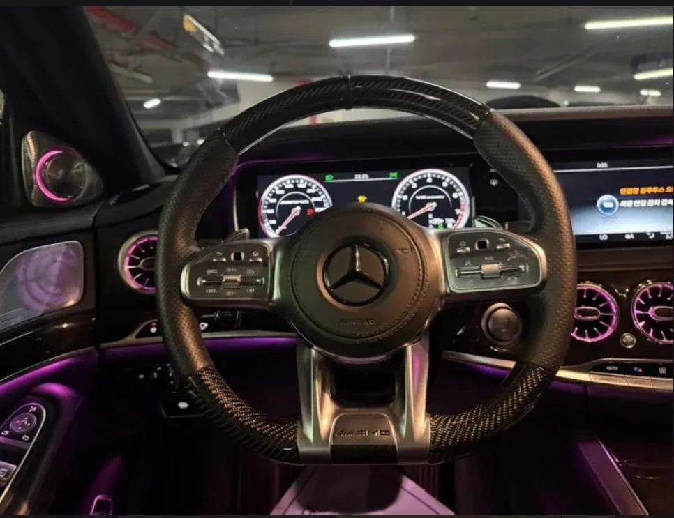 Mercedes-Benz S 500 S63 AMG FACE | DVD | BURMESTER | MATTE BLACK  | Mobile.bg � ����������� 6