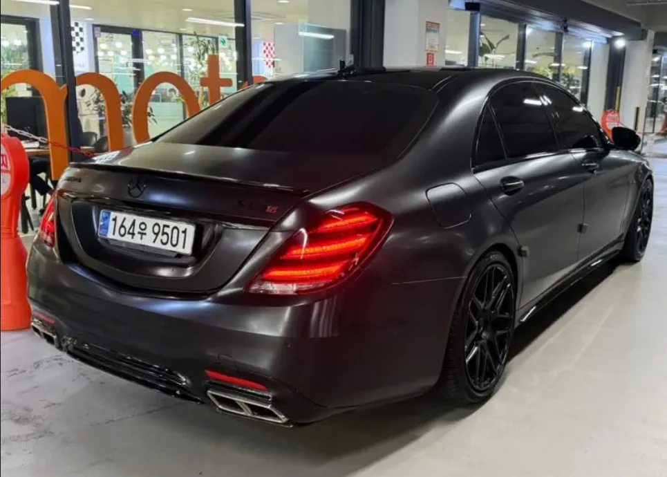 Mercedes-Benz S 500 S63 AMG FACE | DVD | BURMESTER | MATTE BLACK  | Mobile.bg � ����������� 3