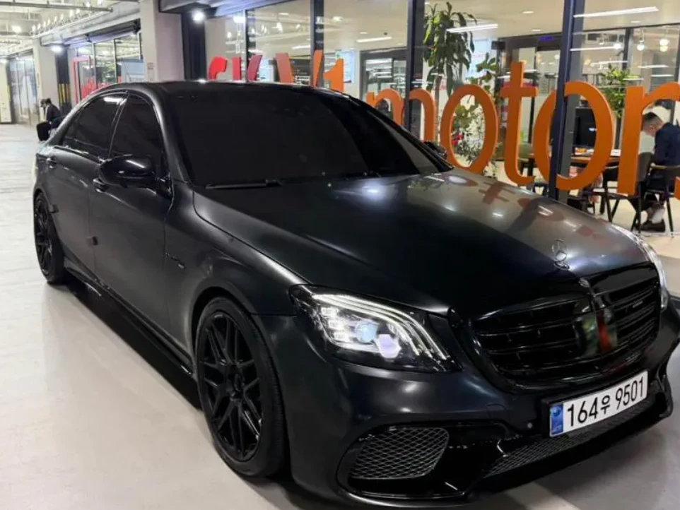 Mercedes-Benz S 500 S63 AMG FACE | DVD | BURMESTER | MATTE BLACK  | Mobile.bg � ����������� 1
