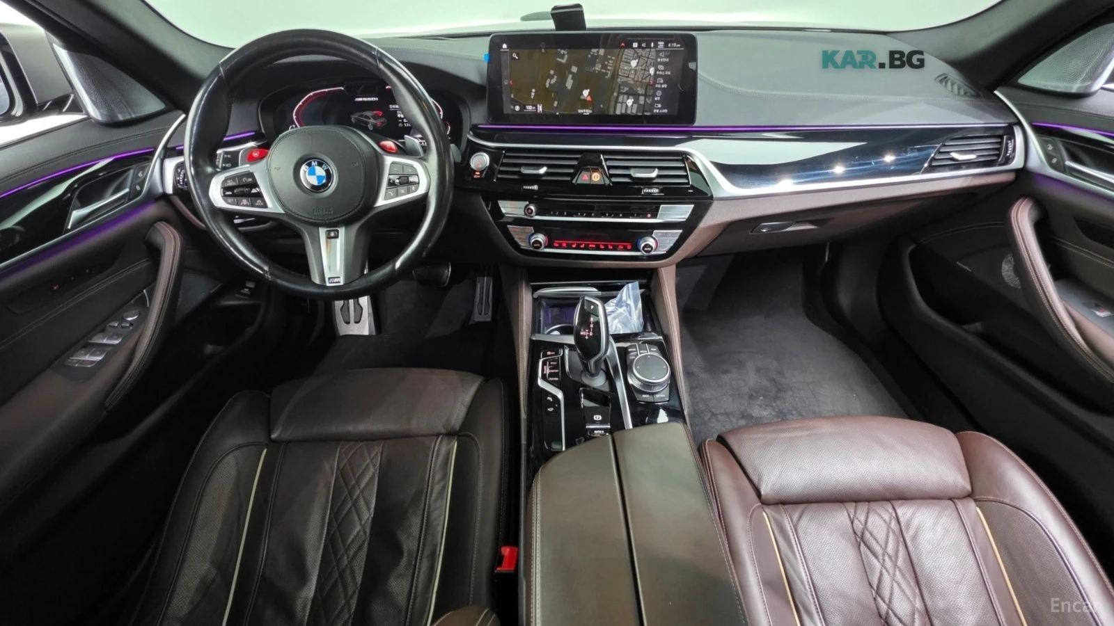 BMW 550 I / XDRIVE / M PKG / BOWERS / DISTRONIC / LASER, снимка 7 - Автомобили и джипове - 54670144