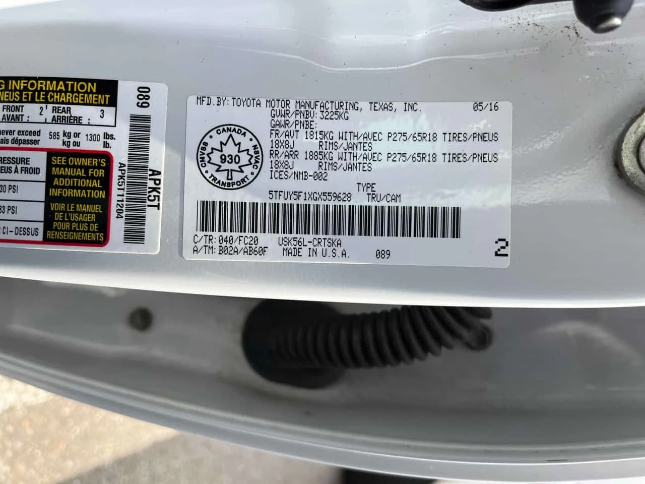 Toyota Tundra * SR * АВТОКРЕДИТ БЕЗ ПЪРВОНАЧАЛНА ВНОСКА* , снимка 10 - Автомобили и джипове - 54953188