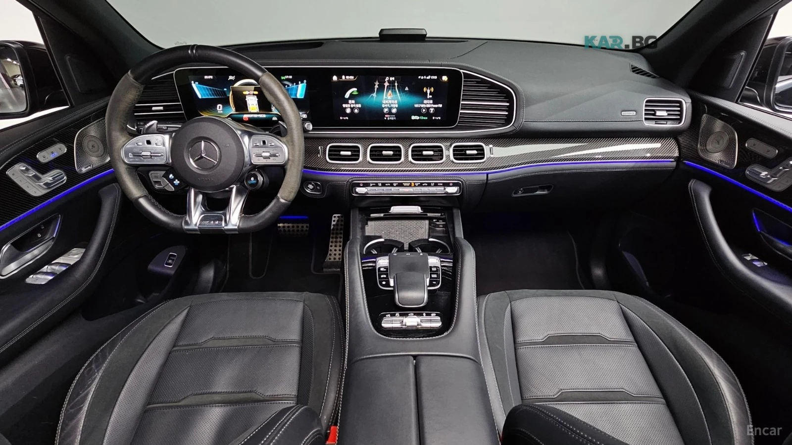 Mercedes-Benz GLE 4MATIC* МАСАЖ* ПОДГРЕВ* ОБДУХВ* BURM.* PANO* 360, снимка 5 - Автомобили и джипове - 55096567
