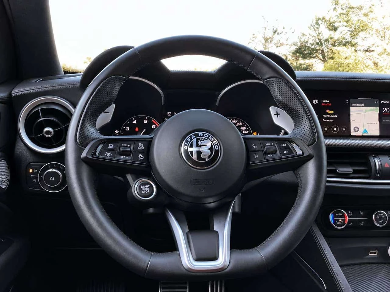 Alfa Romeo Stelvio * 2.0 Turbo 16V Veloce | Premium Red Leather | Har | Mobile.bg � ����������� 8