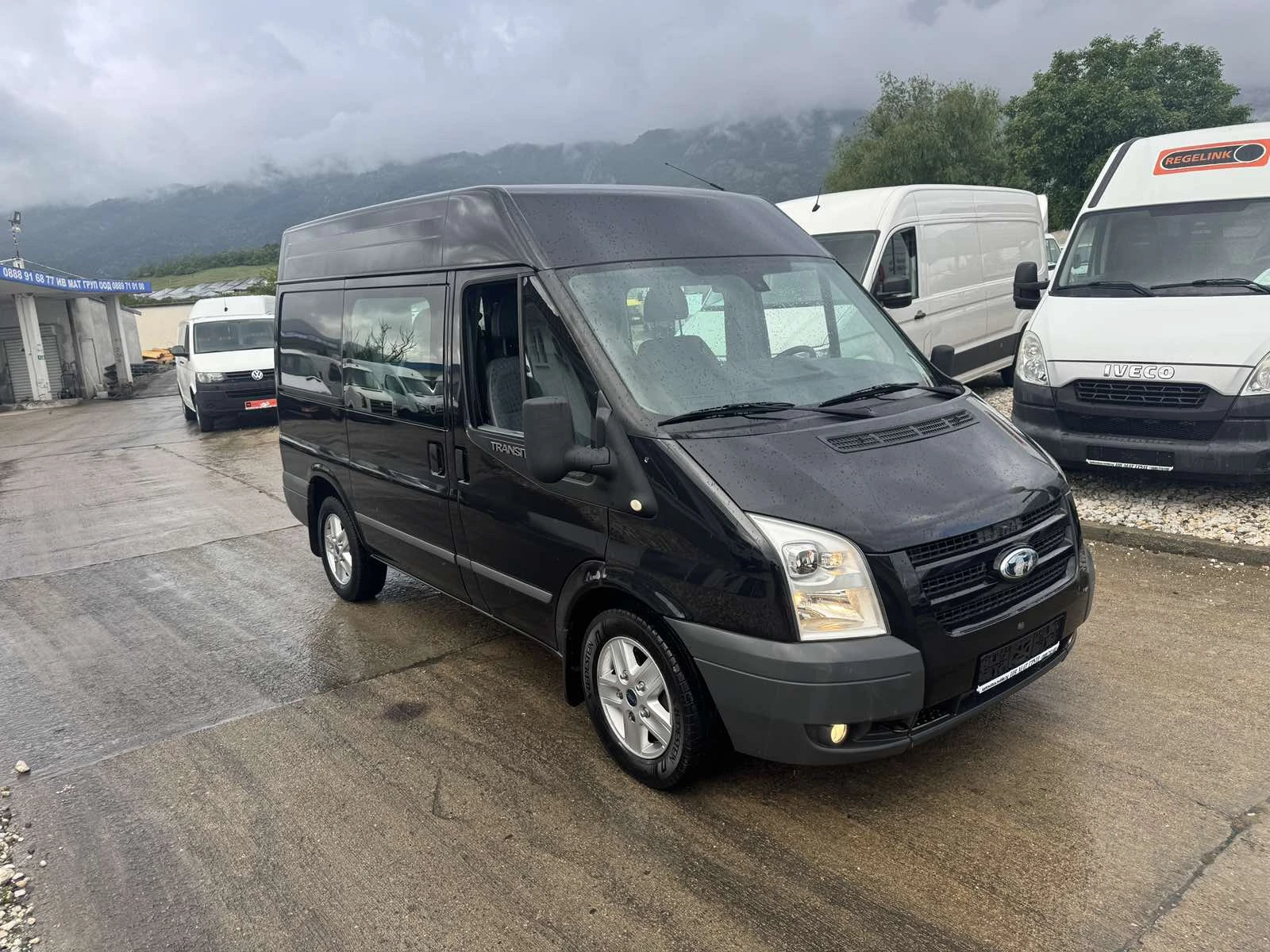 Ford Transit 6местен KLIMA, 140к.с, снимка 3 - Бусове и автобуси - 54649399