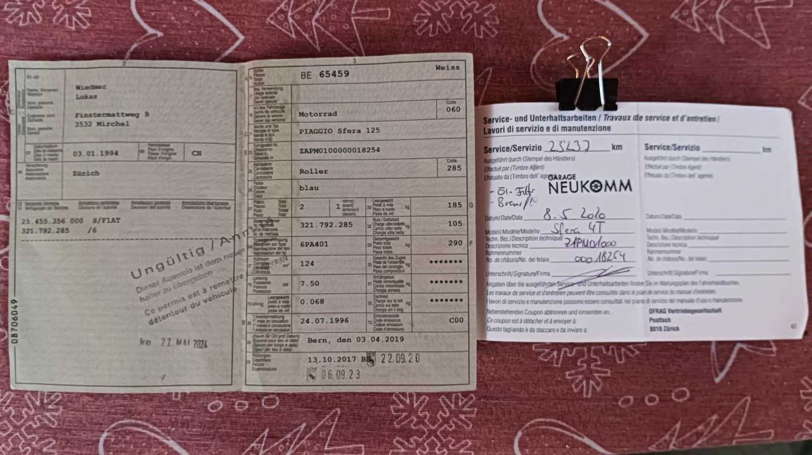 Piaggio Sfera 125, снимка 9 - Мотоциклети и мототехника - 54239892