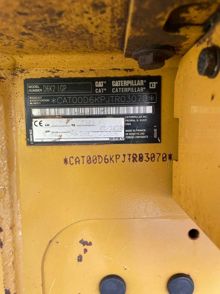 Булдозер Cat D 6 K 2 LGP, снимка 17 - Индустриална техника - 48835620