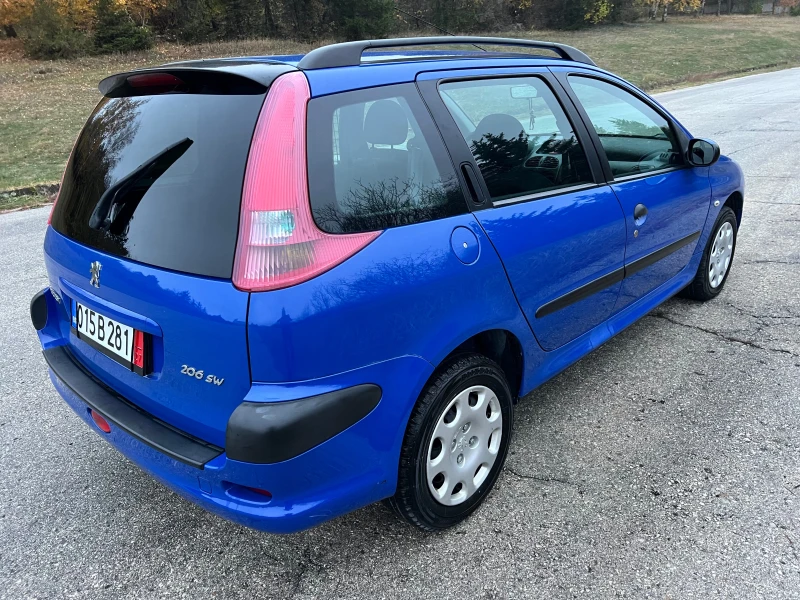 Peugeot 206 SW-1.4i/75p.s-Klima, снимка 3 - Автомобили и джипове - 47973422