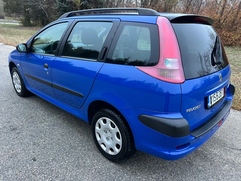 Peugeot 206 SW-1.4i/75p.s-Klima, снимка 4 - Автомобили и джипове - 47973422