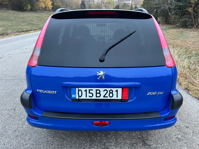 Peugeot 206 SW-1.4i/75p.s-Klima, снимка 6 - Автомобили и джипове - 47973422