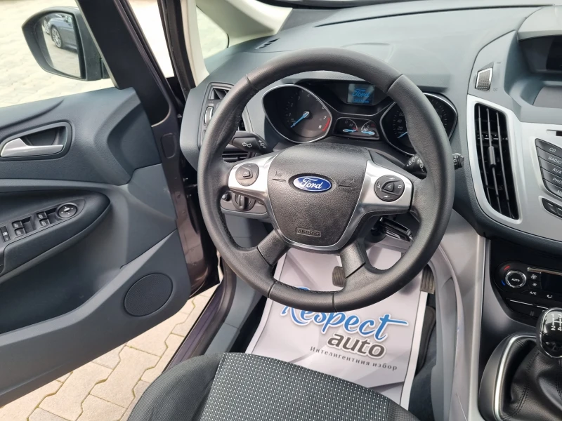 Ford C-max 1.6 ГАЗ * 2015г. 159хил.км, снимка 13 - Автомобили и джипове - 49505519