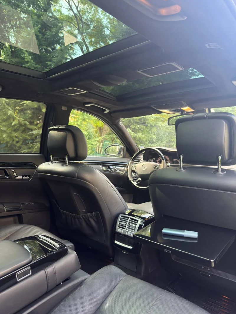 Mercedes-Benz S 500 LONG, LPG, AMG, NIGHT VISION, PANO, снимка 13 - Автомобили и джипове - 53154944