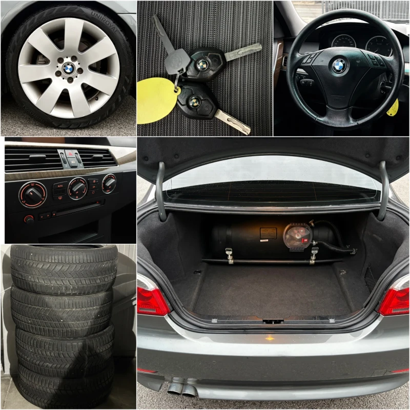 BMW 520 ГАЗОВА УРЕДБА BRC, DYNAMIC XENON,  ПЕРФЕКТЕН, снимка 14 - Автомобили и джипове - 52474438