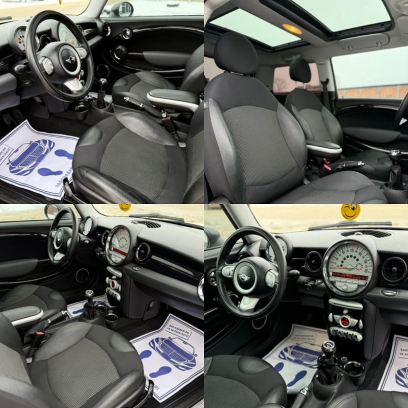 Mini Cooper 1.6d Панорама Кожен салон, снимка 13 - Автомобили и джипове - 53327729