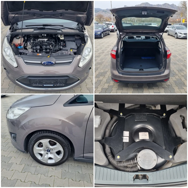 Ford C-max 1.6 ГАЗ * 2015г. 159хил.км, снимка 17 - Автомобили и джипове - 49505519