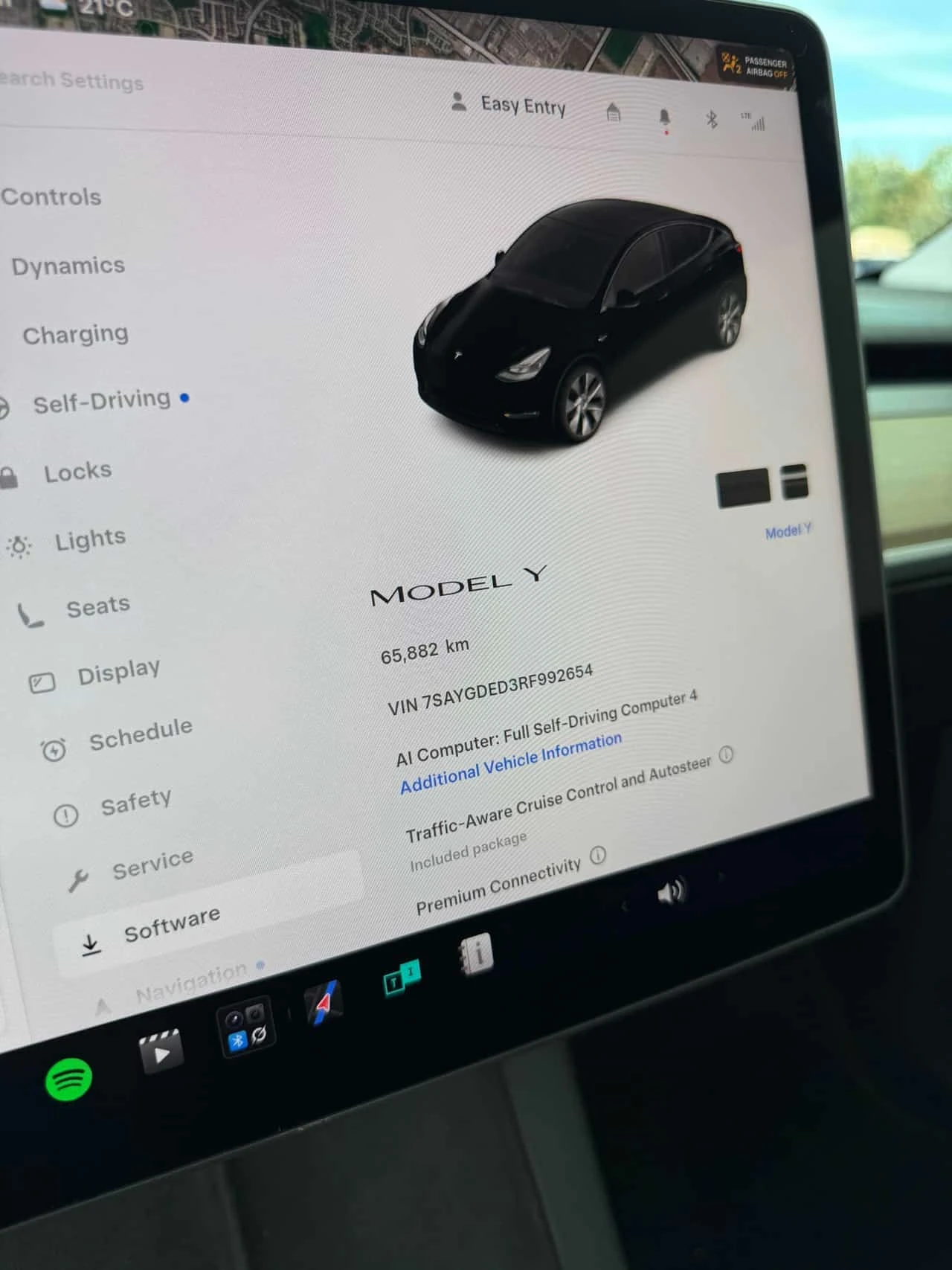 Tesla Model Y * RWD * CARFAX * ОПЦИЯ ЗА ФИНАНСИРАНЕ , снимка 8 - Автомобили и джипове - 56161240