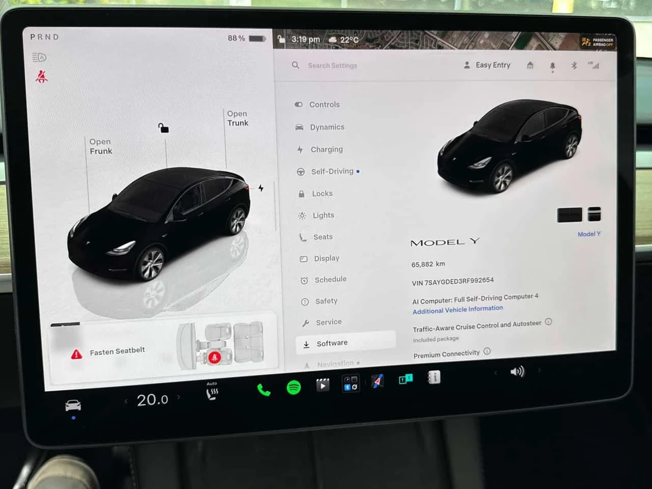Tesla Model Y * RWD * CARFAX * ОПЦИЯ ЗА ФИНАНСИРАНЕ , снимка 9 - Автомобили и джипове - 56161240