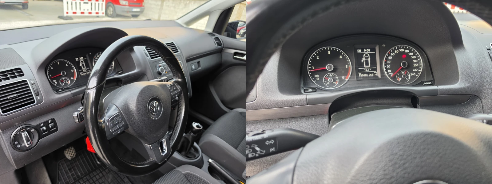 VW Touran 1.6TDI HIGHLINE , снимка 10 - Автомобили и джипове - 56328971