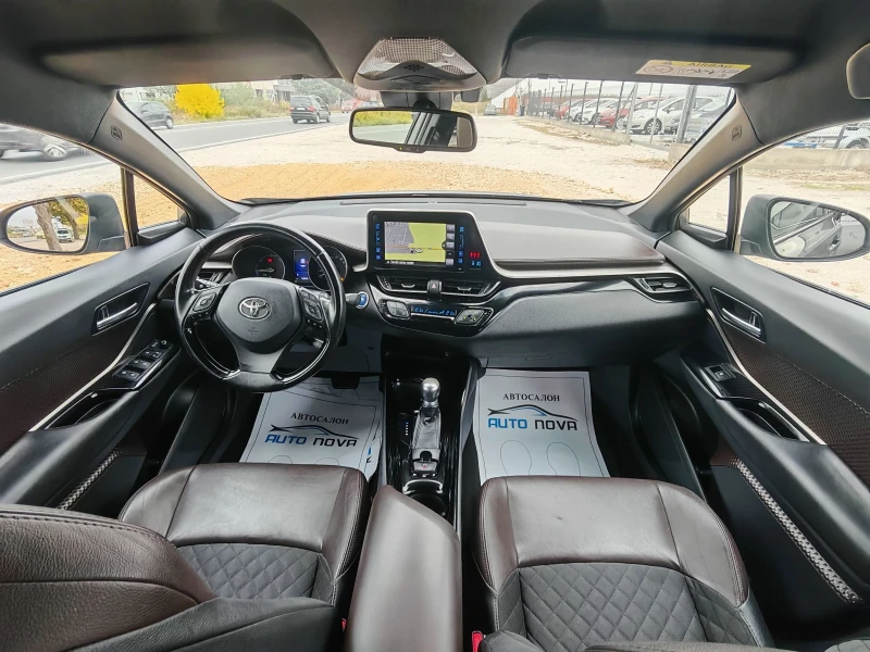 Toyota C-HR 1.8 ХИБРИД 122 К.С. LOUNGE! СЕРВИЗНА! БЕЗ АНАЛОГ!, снимка 13 - Автомобили и джипове - 52056391