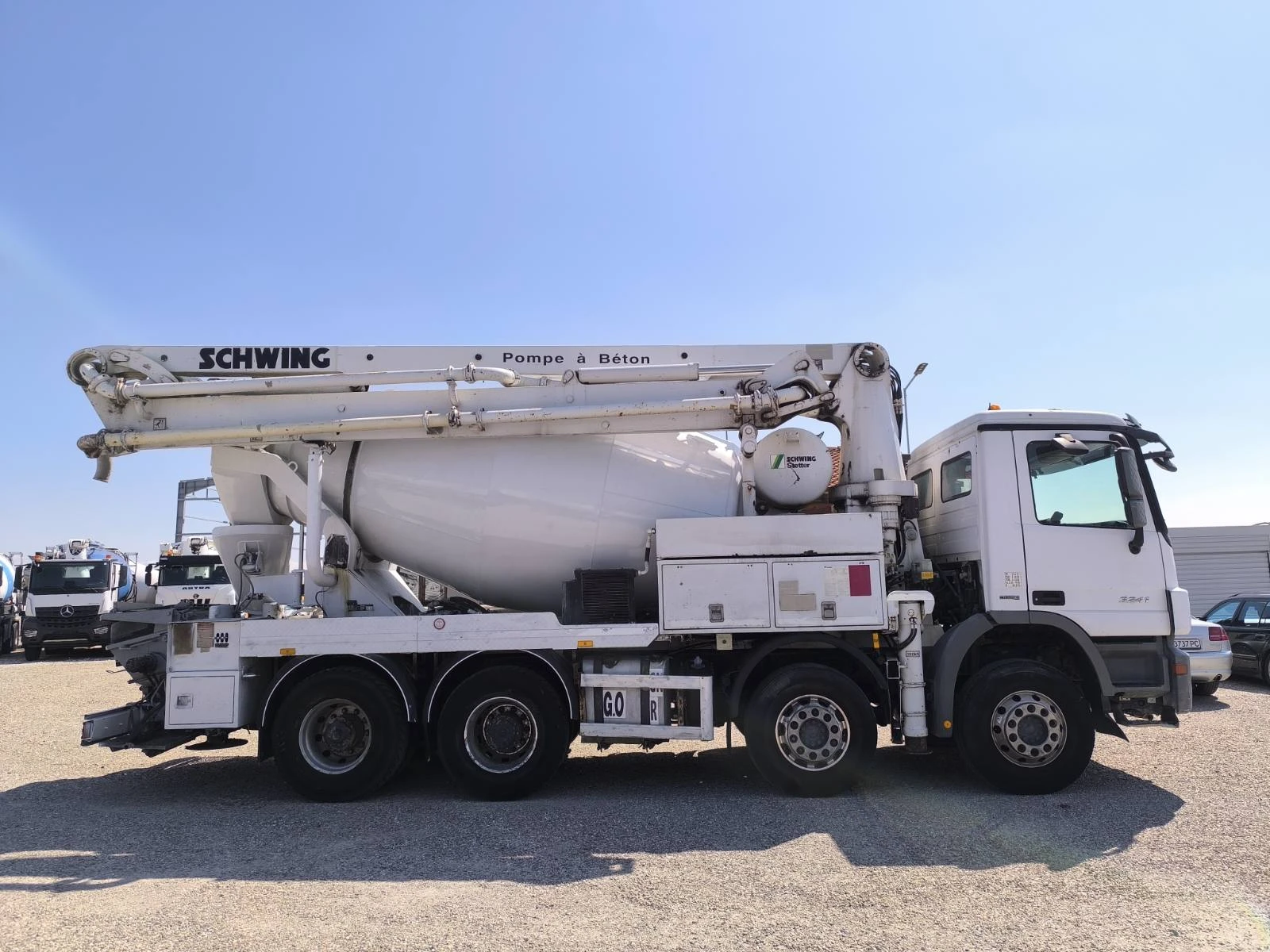 Бетон помпа Mercedes-Benz ACTROS 3241 SCHWING FBP24 - изображение 8