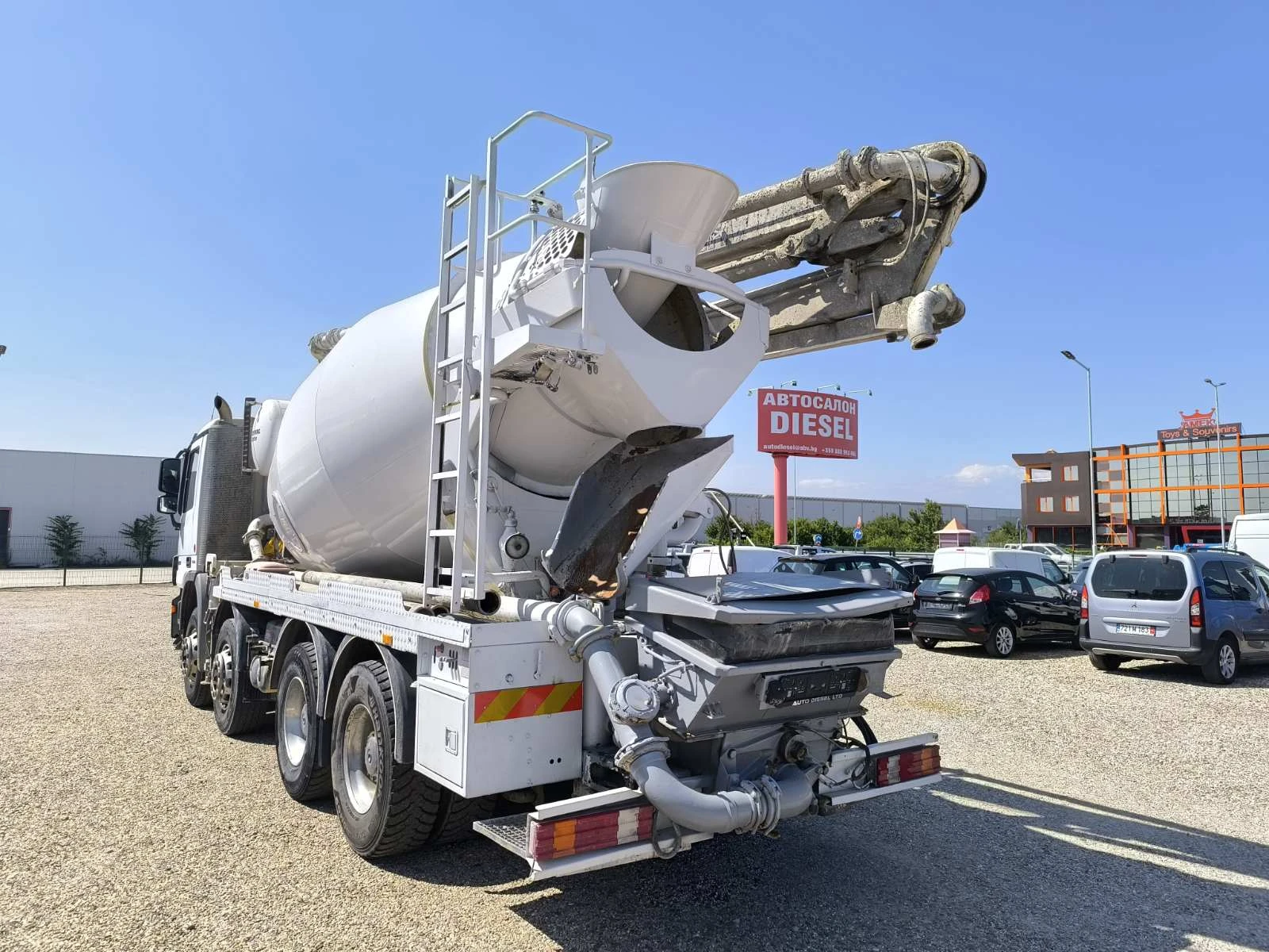 Бетон помпа Mercedes-Benz ACTROS 3241 SCHWING FBP24 - изображение 5