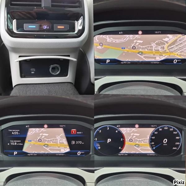 VW Passat Executive 190hp Кожа/Дигитал/LED/Камера/Ел.багажни, снимка 16 - Автомобили и джипове - 54728217