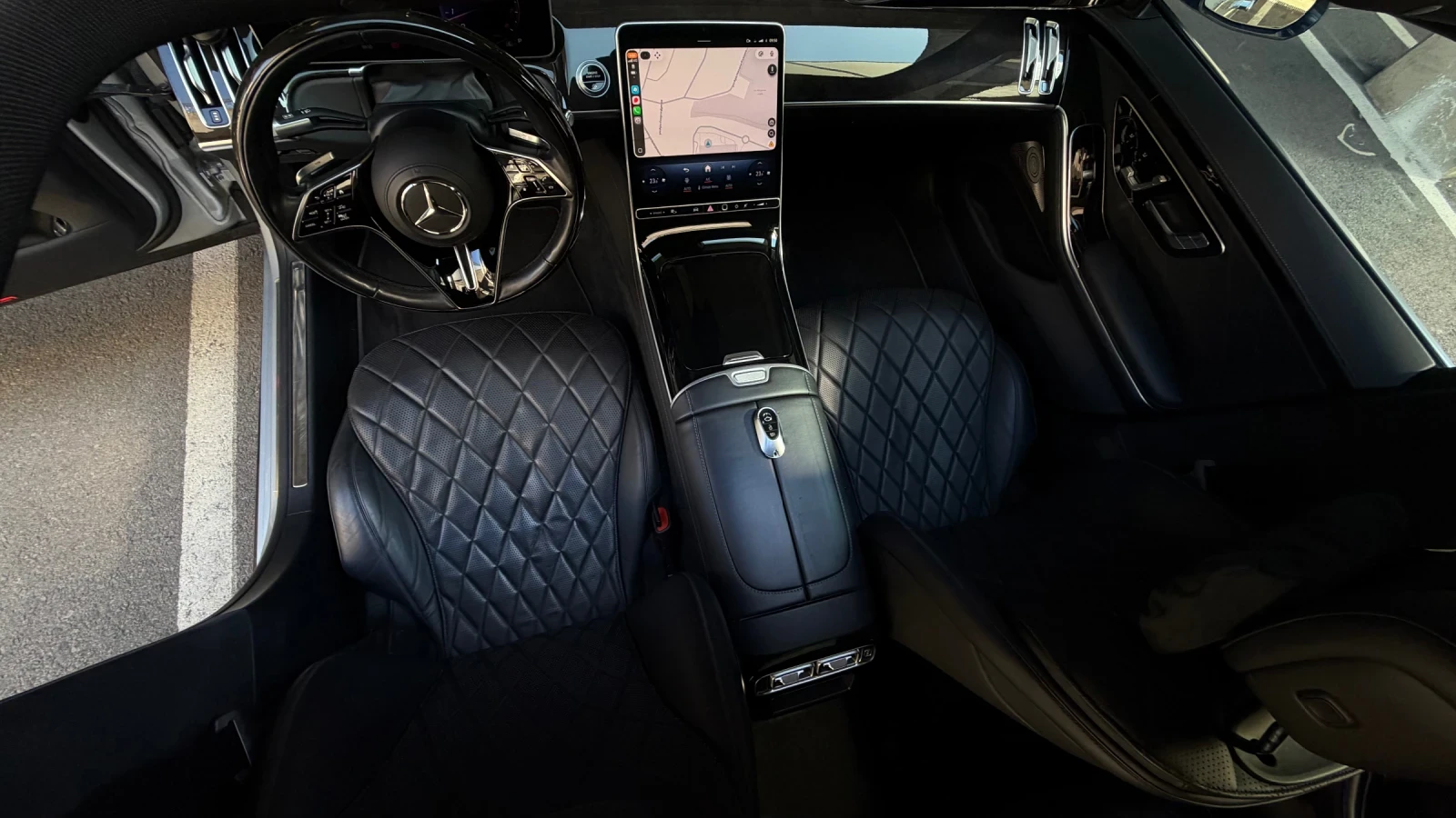 Mercedes-Benz S 580  Mercedes-Benz S580 4MATIC AMG Line | 2022 | , снимка 13 - Автомобили и джипове - 54900544