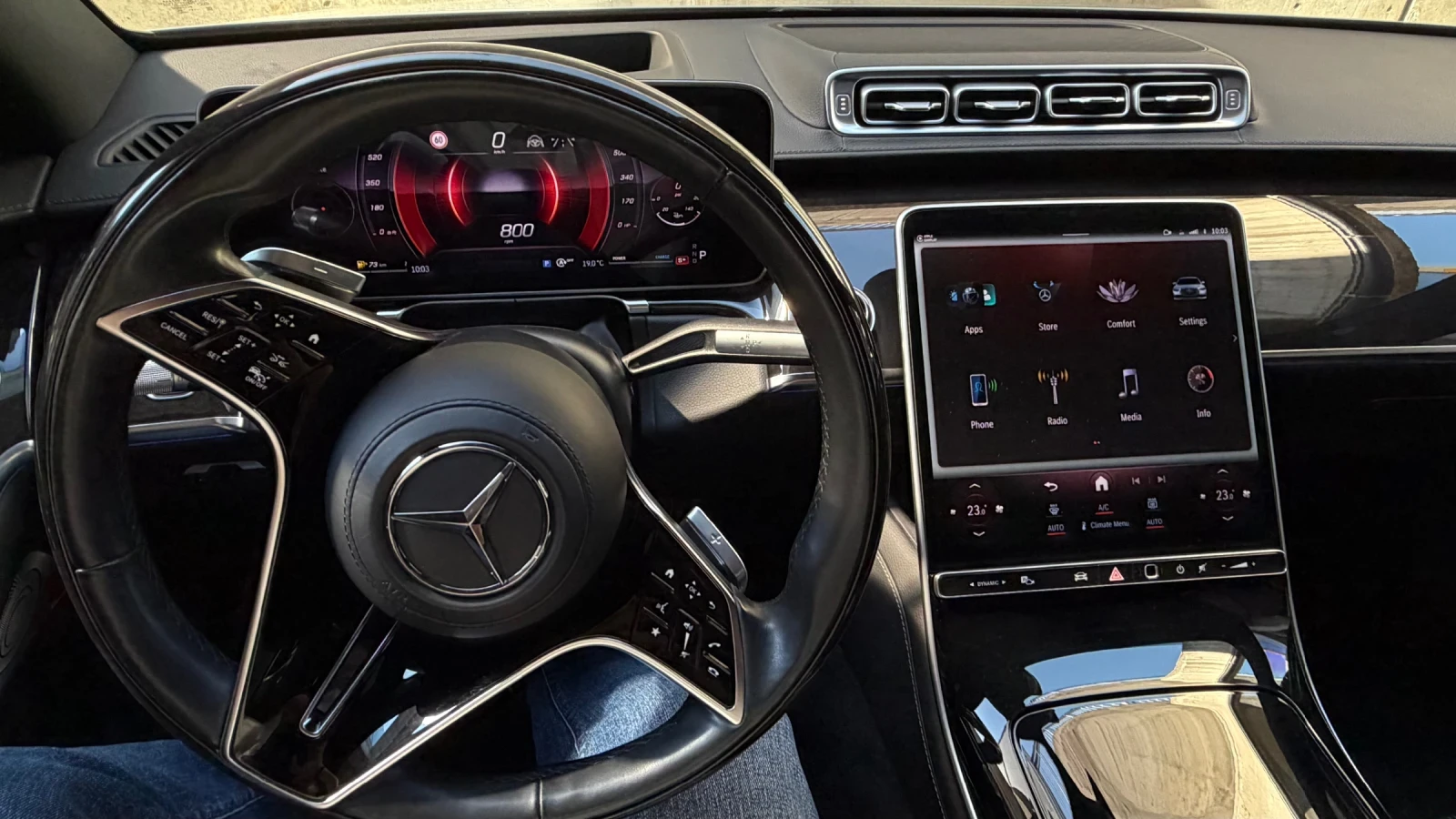 Mercedes-Benz S 580  Mercedes-Benz S580 4MATIC AMG Line | 2022 | , снимка 16 - Автомобили и джипове - 54900544
