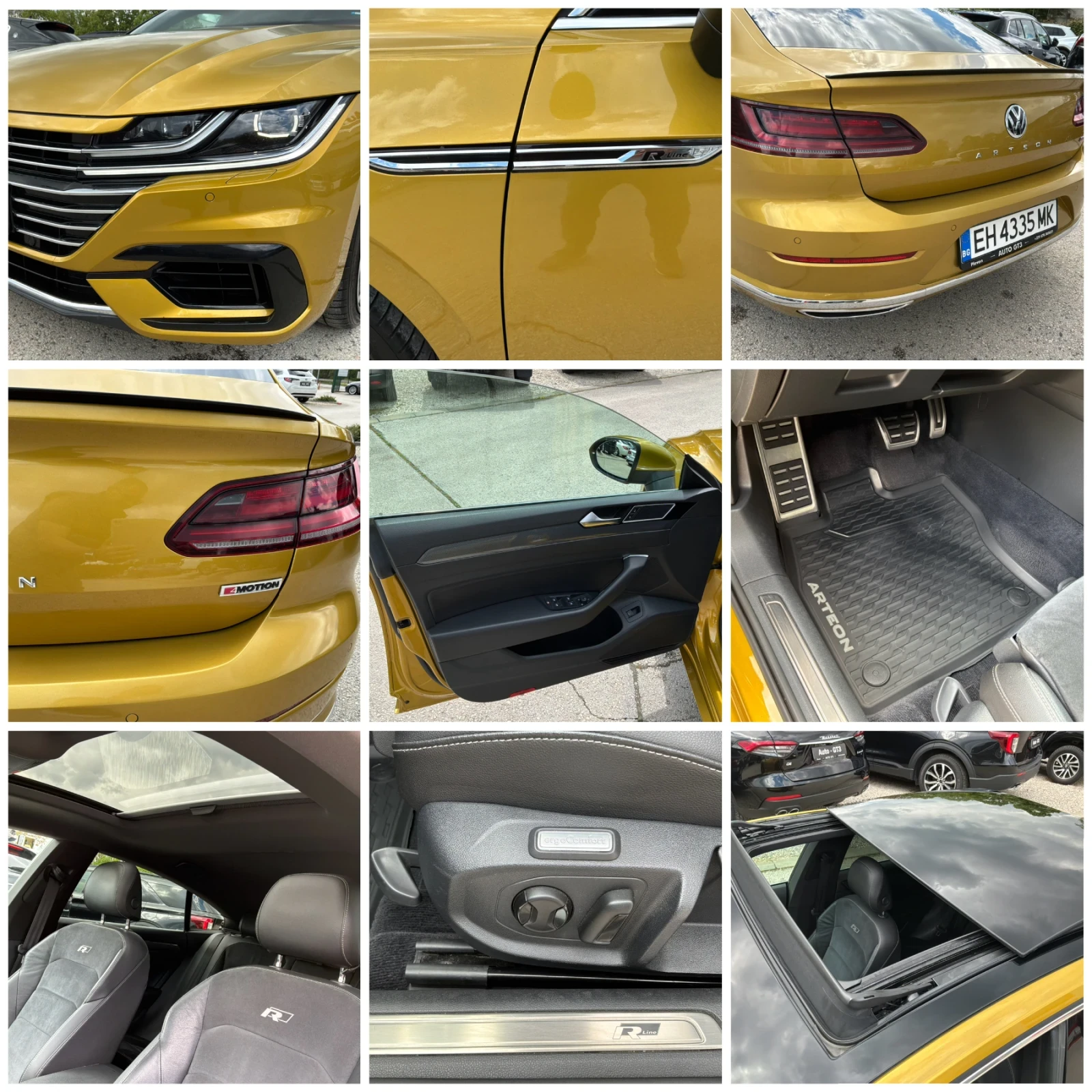 VW Arteon 2.0TDI 240к.с R-line 4motion 7ск., снимка 16 - Автомобили и джипове - 53536881