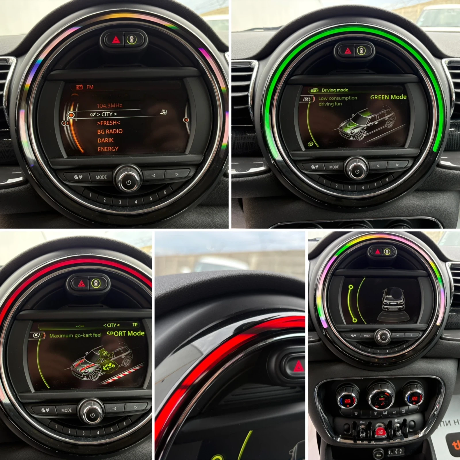 Mini Clubman 1.5i Navi* Ambiebt* Facelift* EURO6B* , снимка 14 - Автомобили и джипове - 54643488