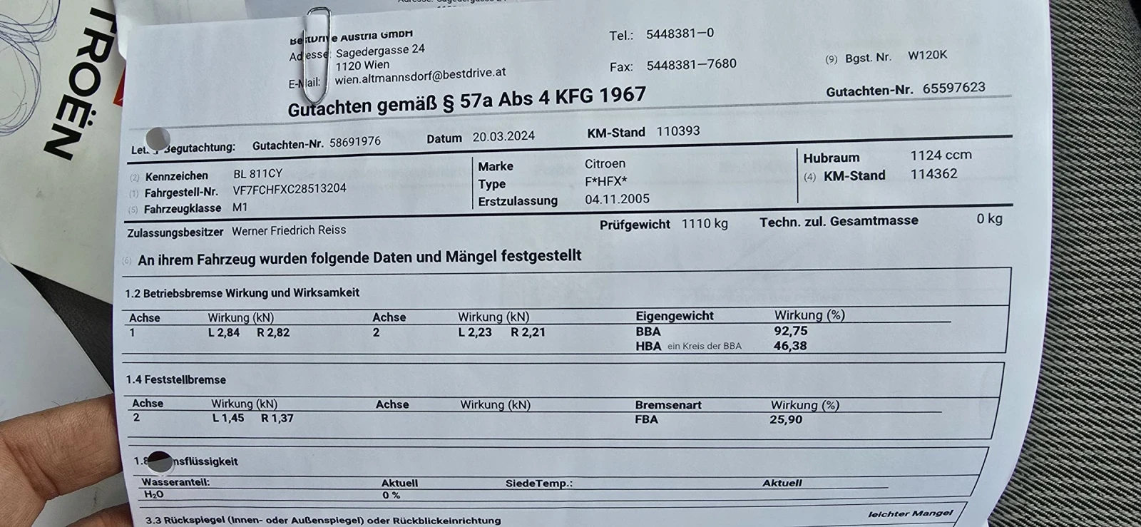 Citroen C3 1.1i, 116х.км, снимка 16 - Автомобили и джипове - 54940425