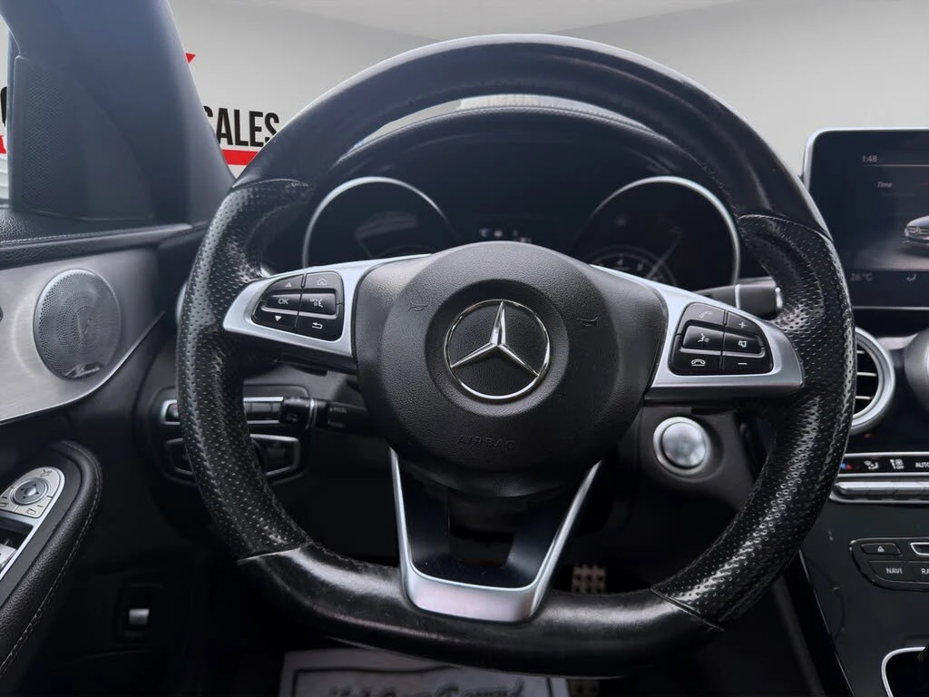 Mercedes-Benz C 400 * BURMASTER * HeadUp *  AвтоКредит * (ЦЕНА ДО БГ), снимка 11 - Автомобили и джипове - 55503469