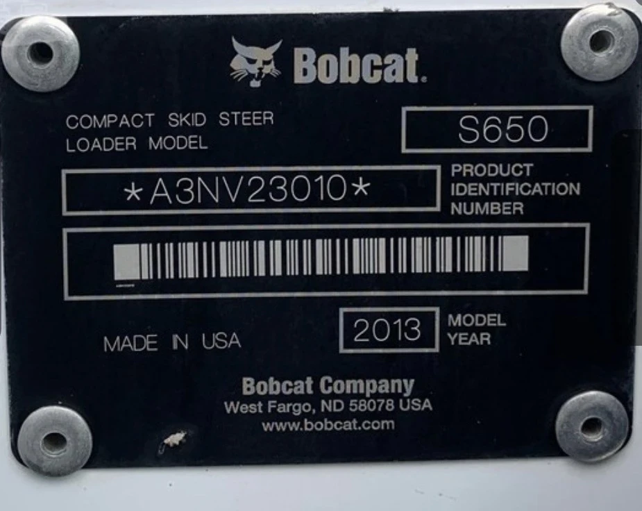 Мини челни товарачи Bobcat S650 ПЕРФЕКТЕН, снимка 4 - Индустриална техника - 55826999