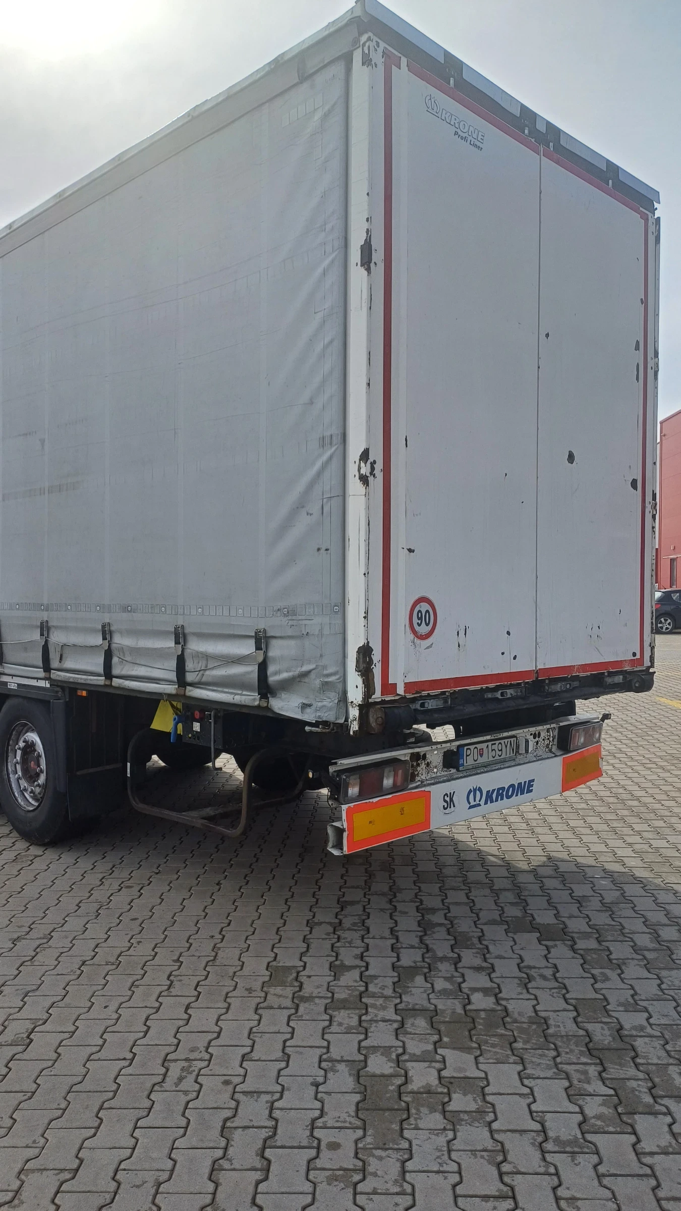Полуремарке Krone Sd, снимка 2 - Ремаркета - 56165069