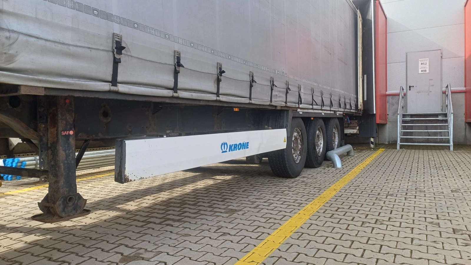 Полуремарке Krone Sd, снимка 5 - Ремаркета - 56165069