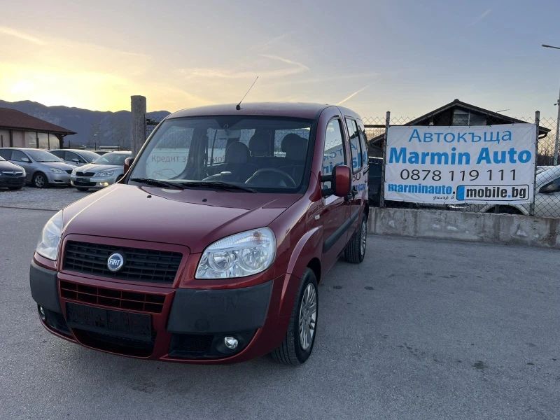 Fiat Doblo 1.3 M-JET 90кс КЛИМАТИК 2 стр. ВРАТИ, снимка 1 - Автомобили и джипове - 48923312