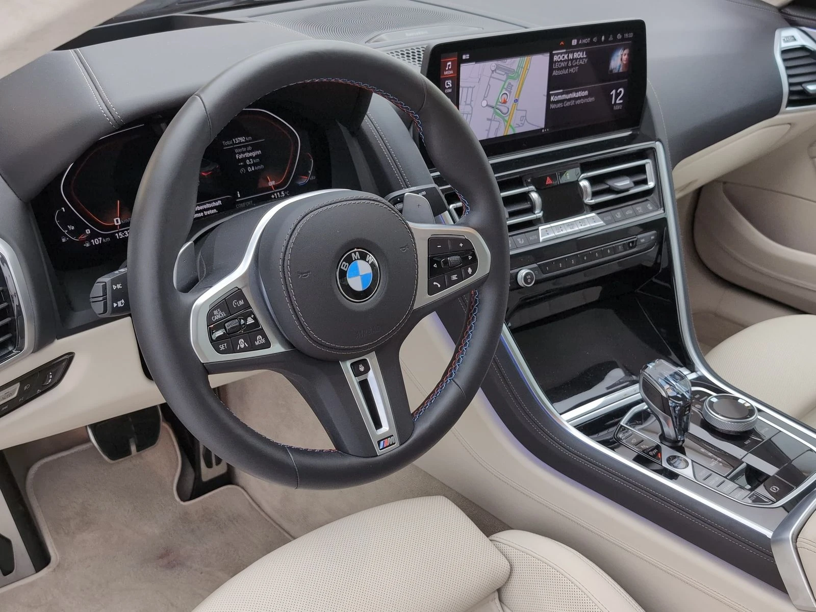 BMW 850 i M xDrive = Shadow Line= Carbon Roof Гаранция - изображение 6