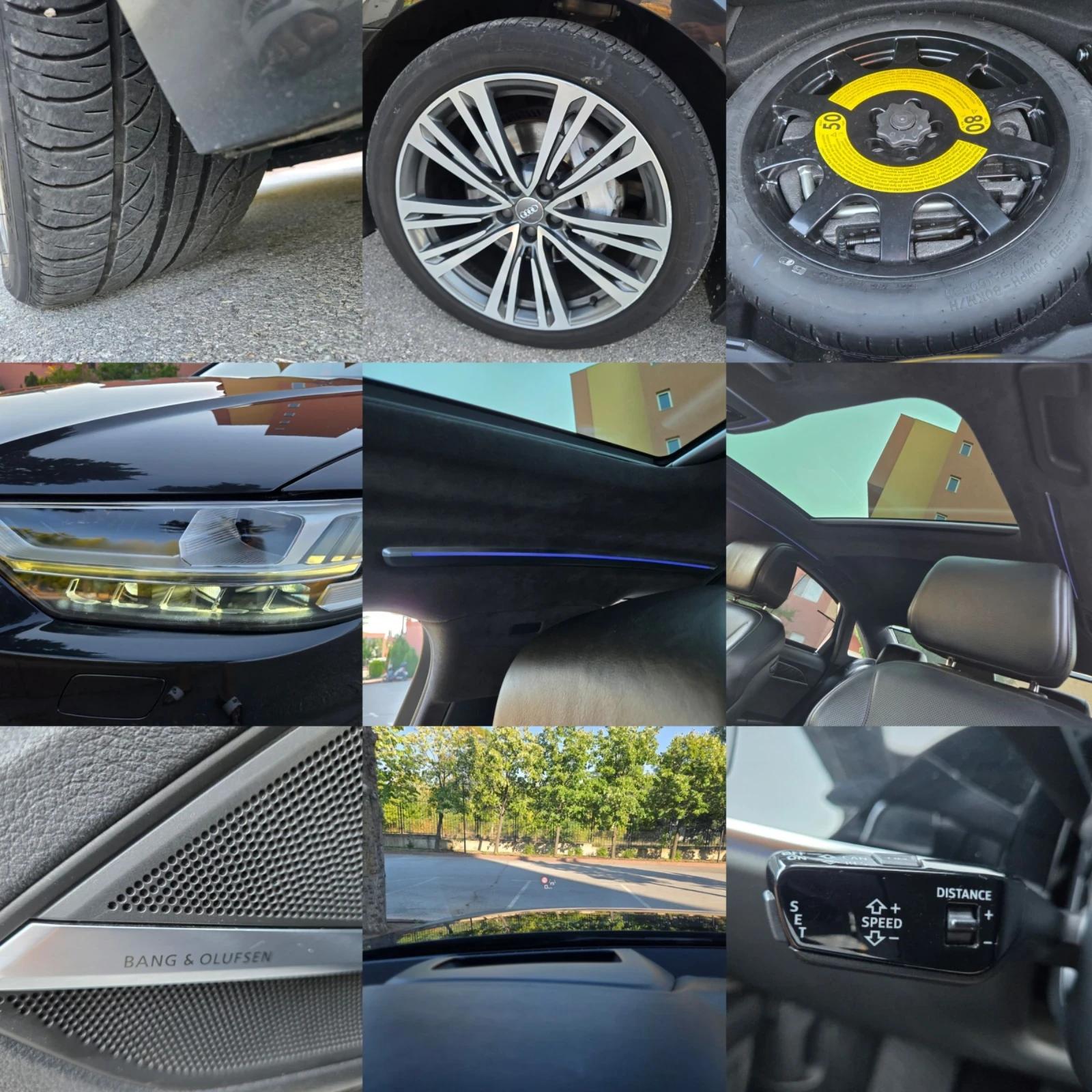 Audi A8 3.0TDI-286кс/B&O/PANO/360/DISTR/FULL, снимка 16 - Автомобили и джипове - 55902199