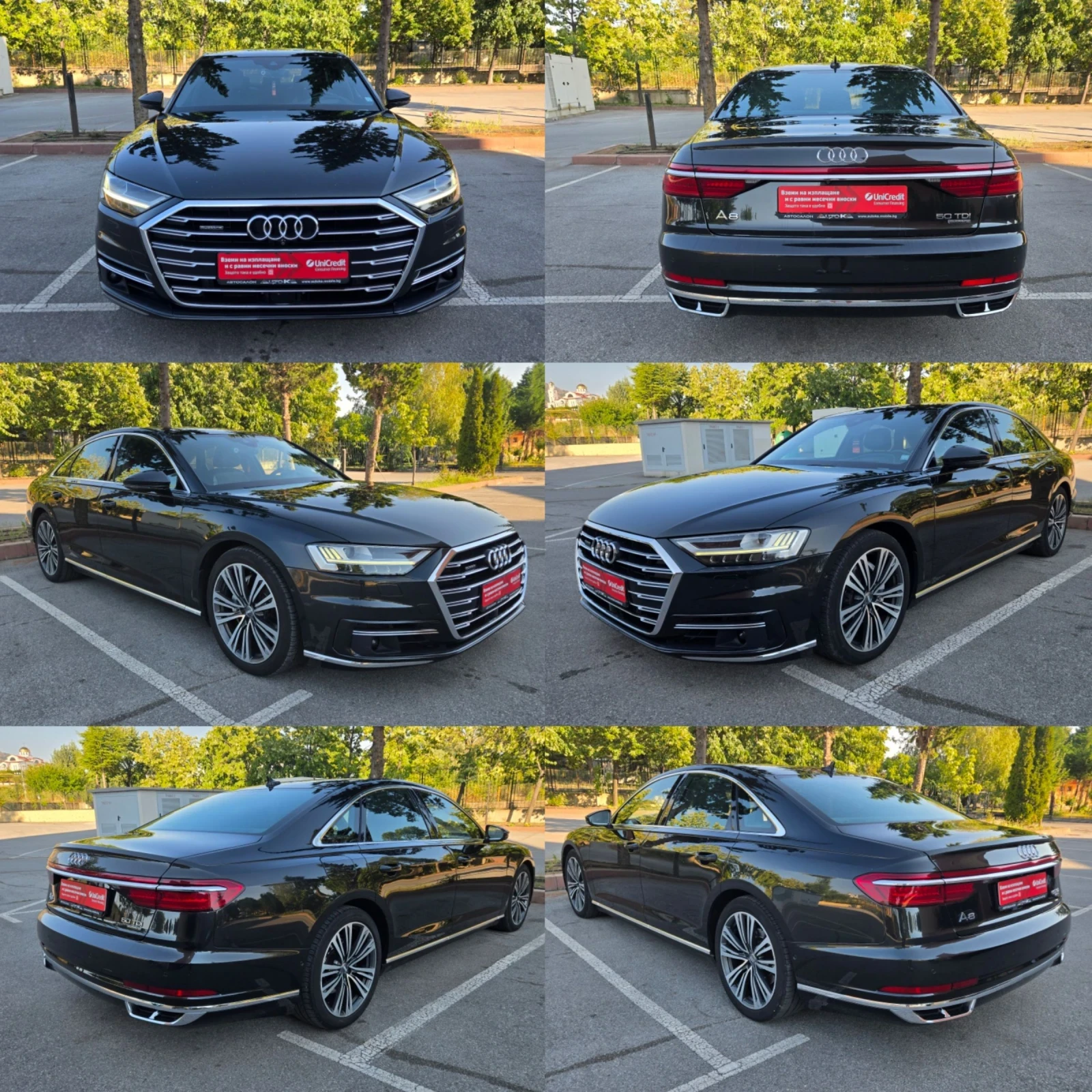 Audi A8 3.0TDI-286кс/B&O/PANO/360/DISTR/FULL, снимка 14 - Автомобили и джипове - 55902199