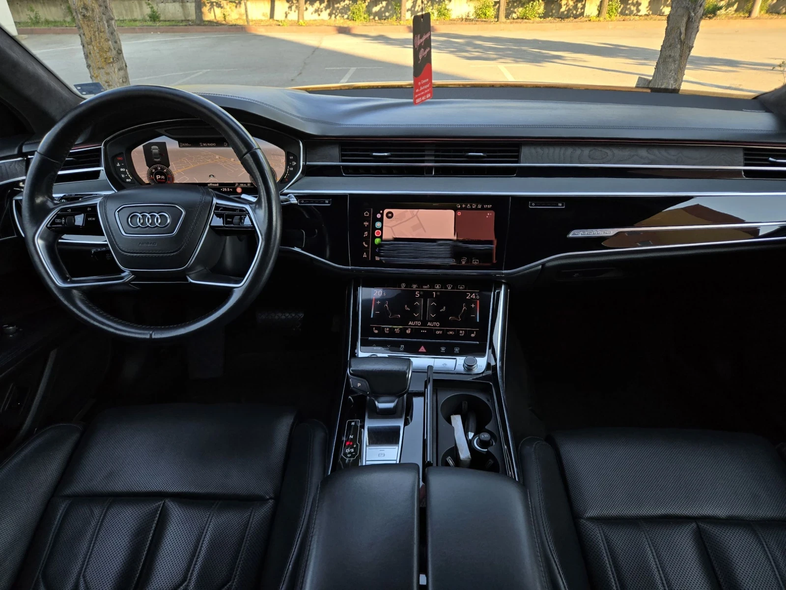Audi A8 3.0TDI-286кс/B&O/PANO/360/DISTR/FULL, снимка 10 - Автомобили и джипове - 55902199