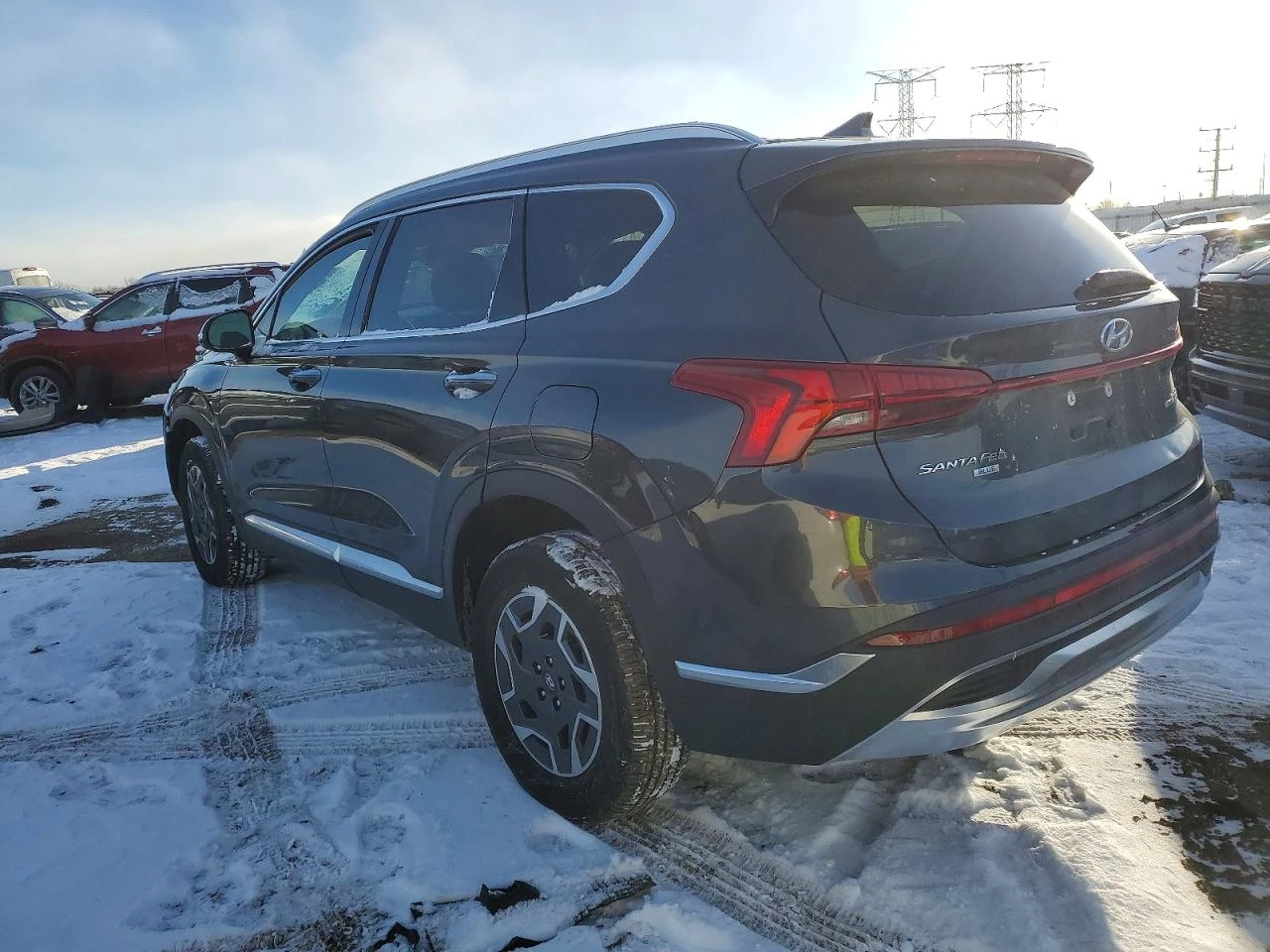 Hyundai Santa fe HYBRID Blue, снимка 3 - Автомобили и джипове - 54144686