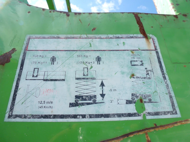 Платформи Друга HAB S84-18 4x4, снимка 9 - Индустриална техника - 50358979