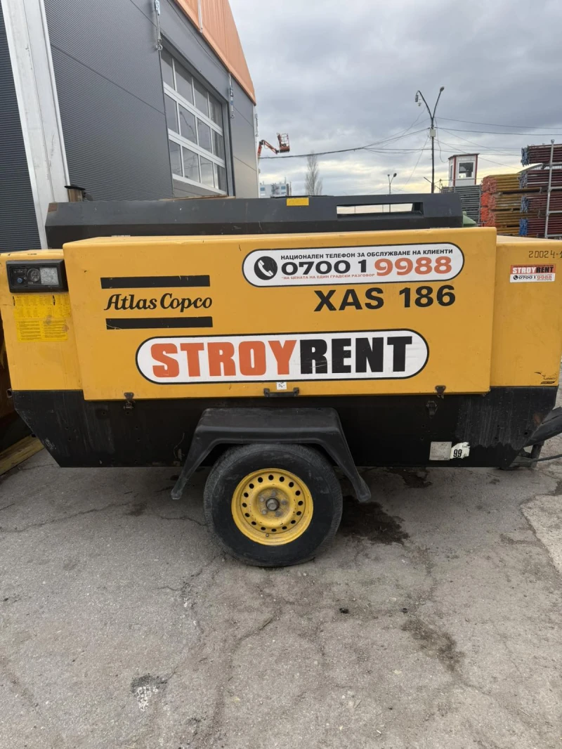 Компресори Atlas Copco XAS186, снимка 9 - Индустриална техника - 53523166