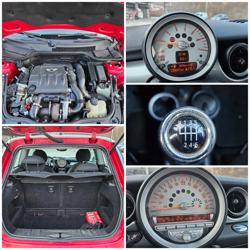 Mini Cooper 1.6Hdi Klimatik/Top sustoqnie, снимка 16 - Автомобили и джипове - 49220803