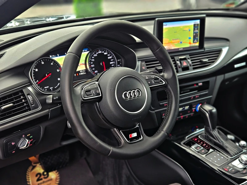 Audi A7 ! MATRIX/S-LINE/CAMERA/BOSE/ПОДГРЕВ/AUTO HOLD/LIZI, снимка 11 - Автомобили и джипове - 52051982