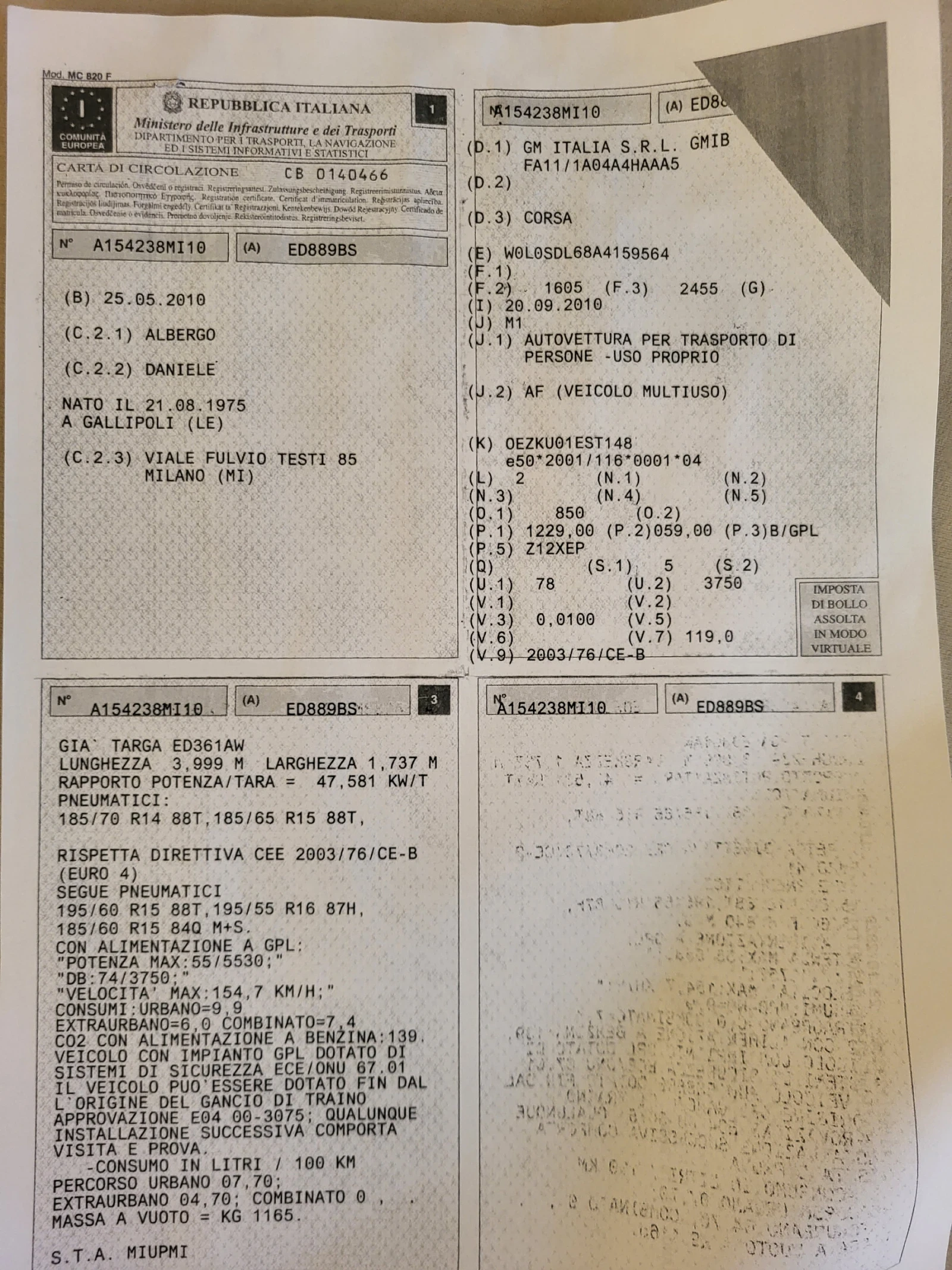 Opel Corsa 1.2 i 80 KC ������ ������ | Mobile.bg � ����������� 15