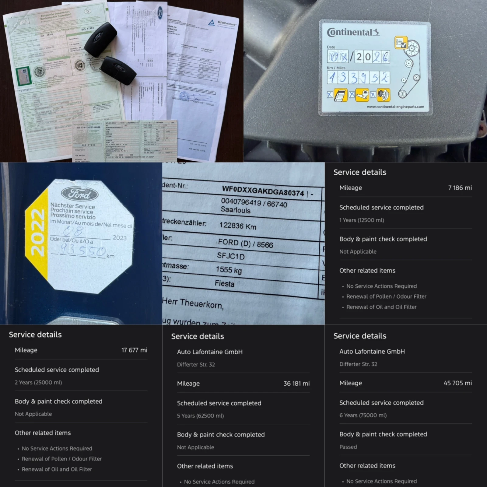 Ford Fiesta 1.0i TITANIUM LANE ASSIST SERVICE BOOK E6 TUV COC | Mobile.bg � ����������� 16