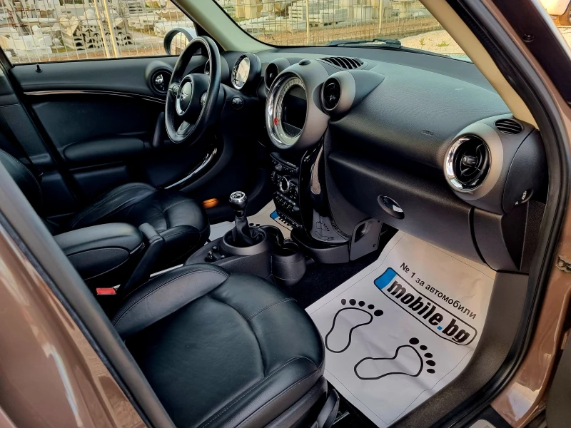 Mini Countryman 1.6D 4x4 Panorama, Navi, Koja, снимка 12 - Автомобили и джипове - 49870866