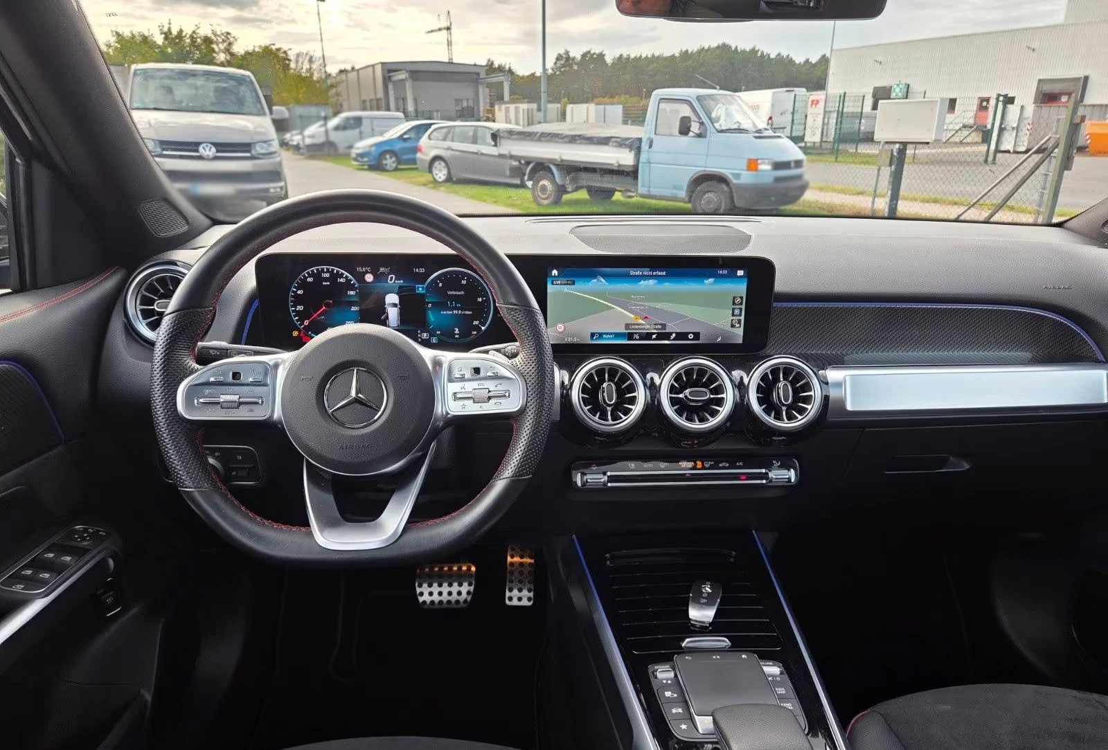 Mercedes-Benz GLB 220d/4M/AMG/190HP/NIGHT-PACK/ACC/CRPLAY/L.ASS/824f - изображение 9